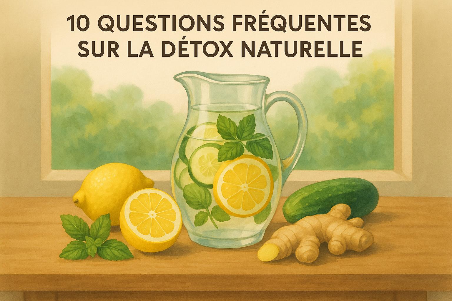 10 Questions Fréquentes Sur La Détox Naturelle