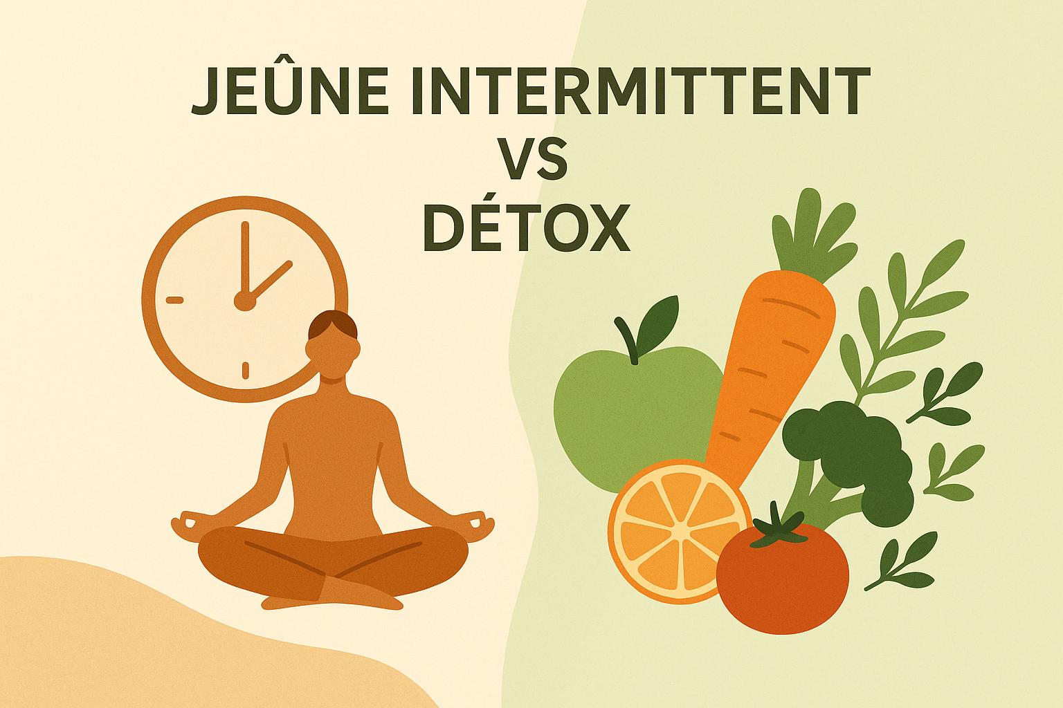 Jeûne Intermittent vs Détox : Quel Choix Pour Débuter ?