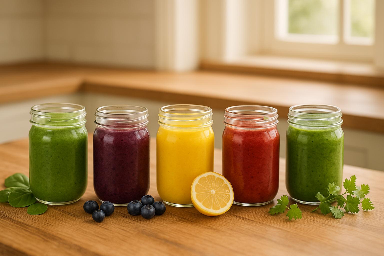 5 Recettes de Smoothies Détox Métaux Lourds