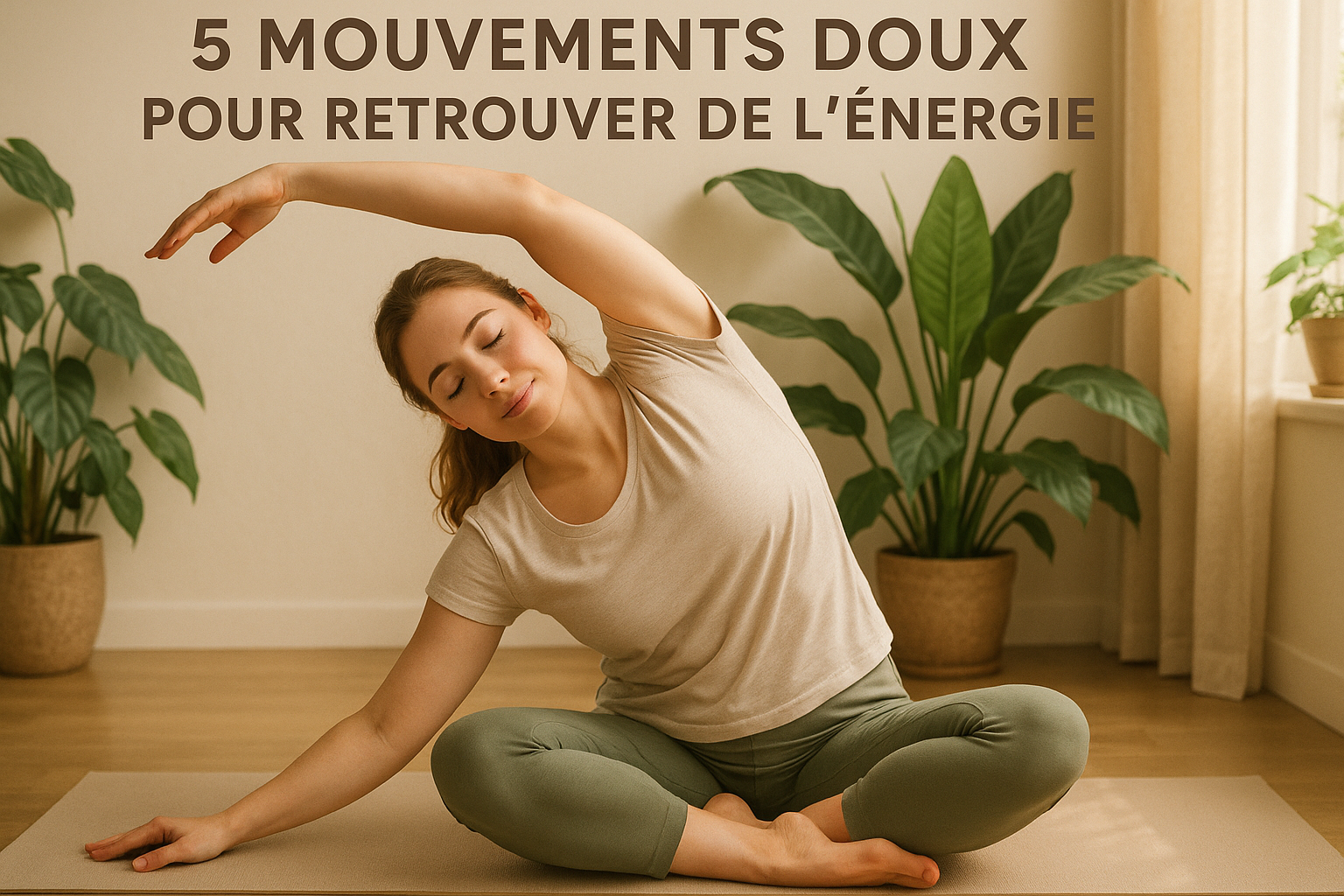 5 Mouvements Doux Pour Retrouver de l’Énergie