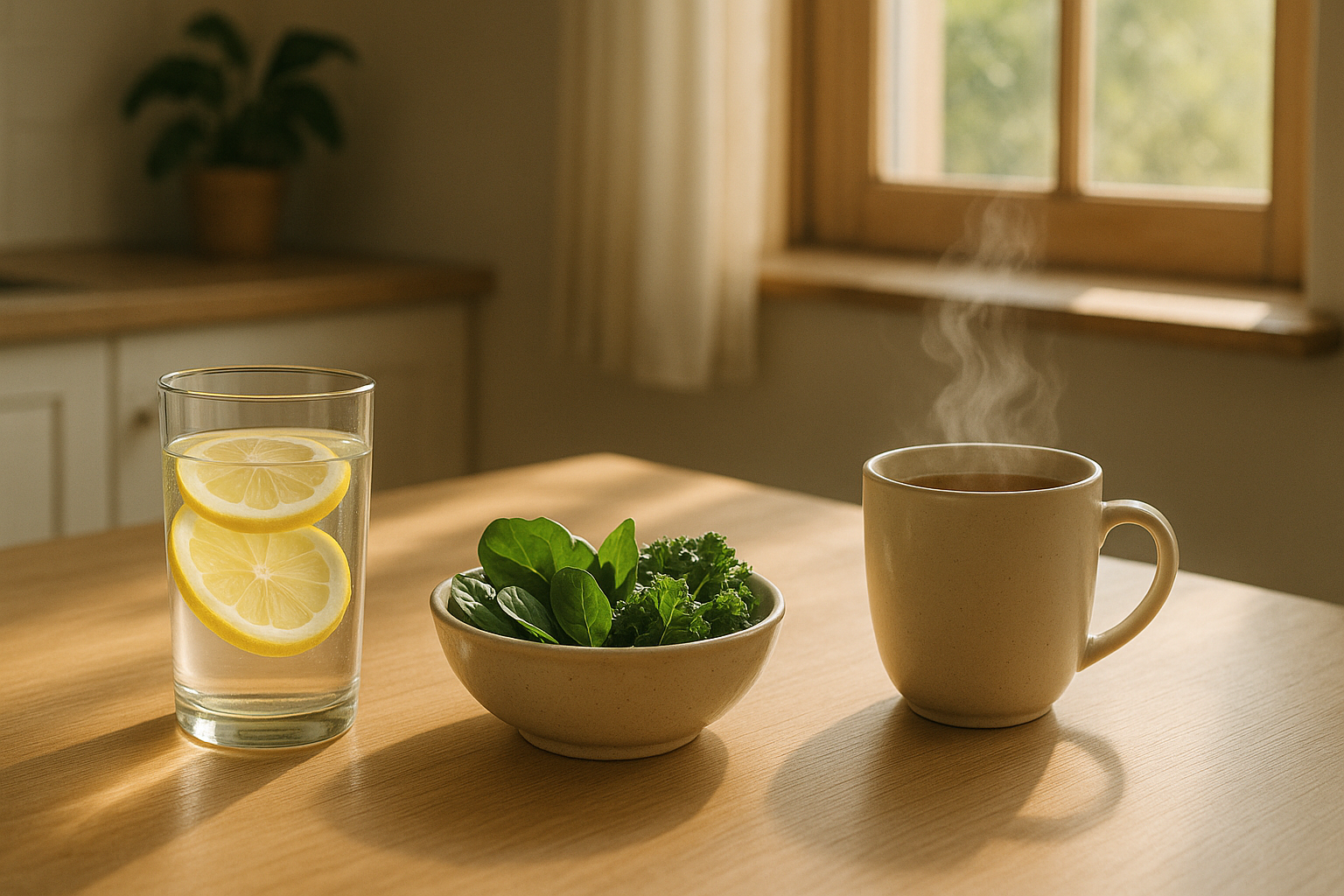 9 habitudes matinales pour une détox naturelle