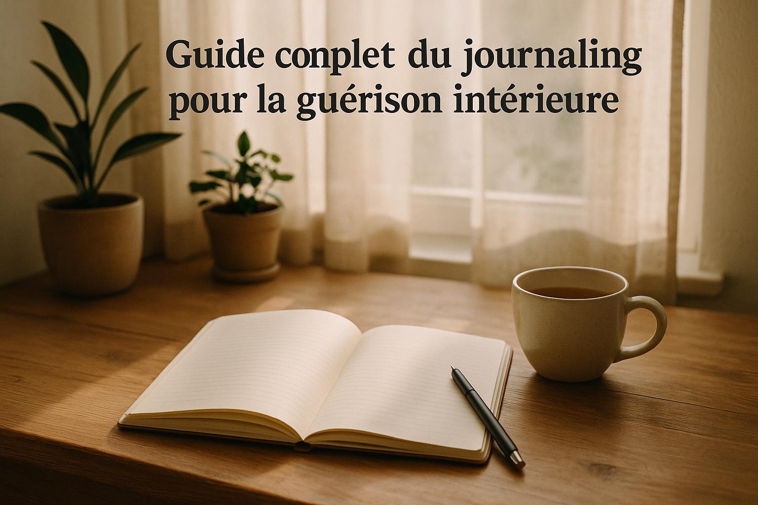 Guide complet du journaling pour la guérison intérieure