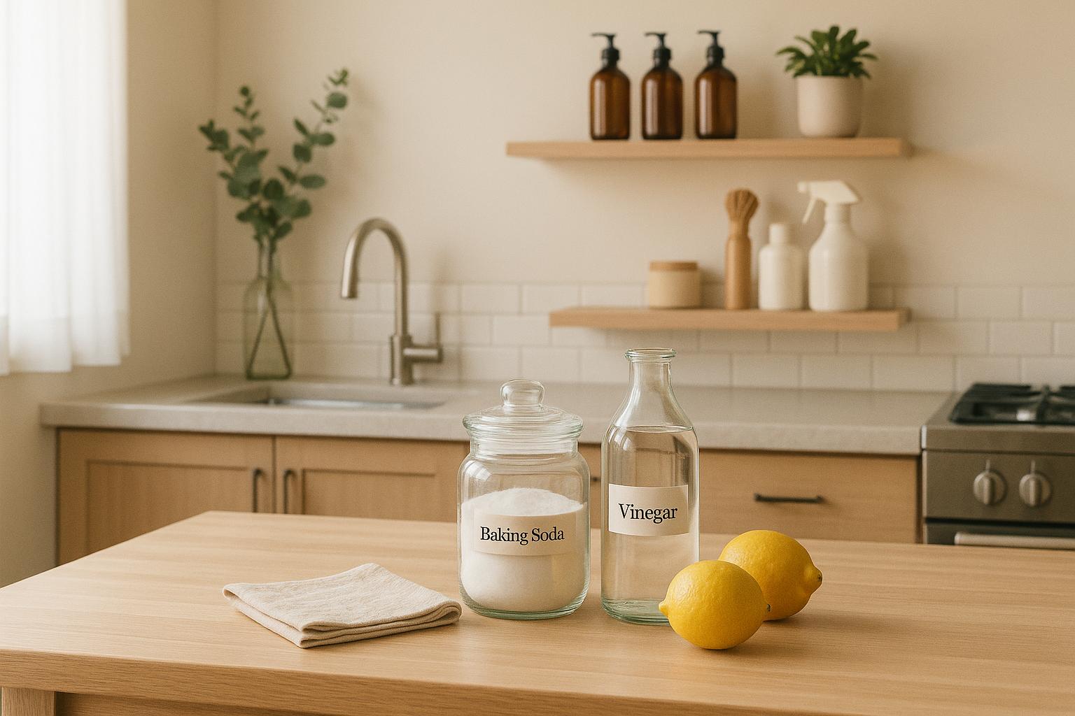 Routine de Nettoyage Non Toxique pour la Maison