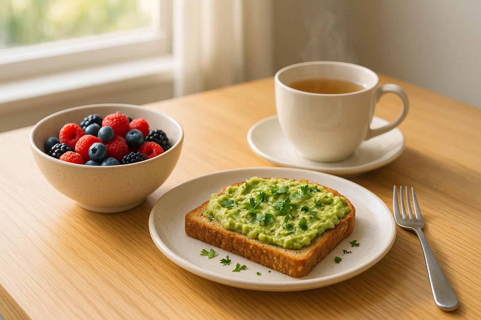 Petit-Déjeuner, Déjeuner, Dîner: Plan Anti-Inflammatoire 1 Jour