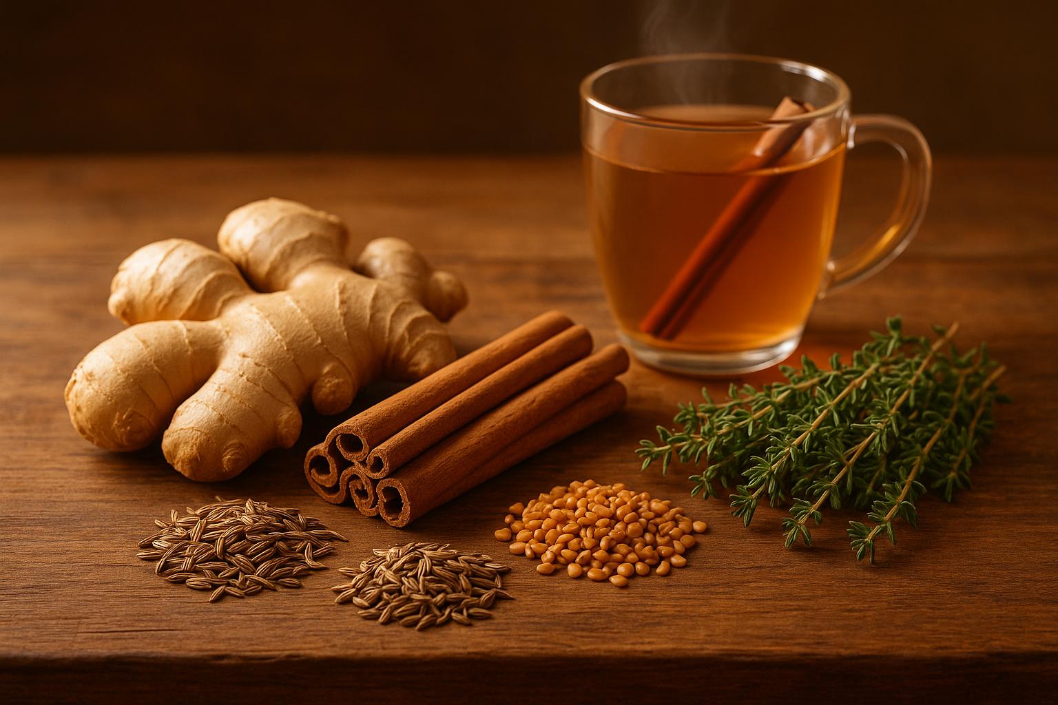 5 Herbes Réchauffantes Pour Une Digestion Apaisée En Hiver