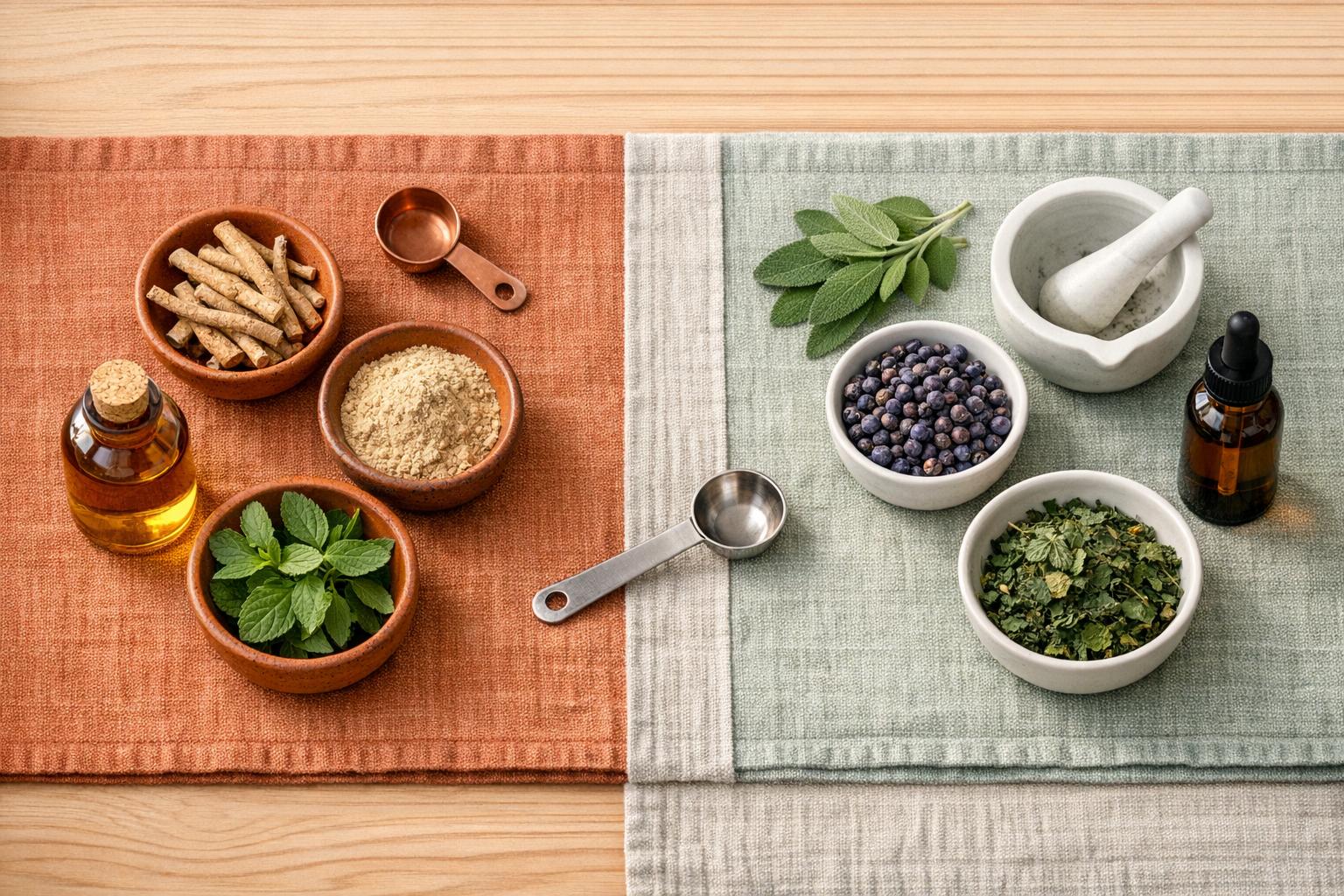 SOPK et Fertilité: Plantes Ayurvédiques vs Plantes Européennes