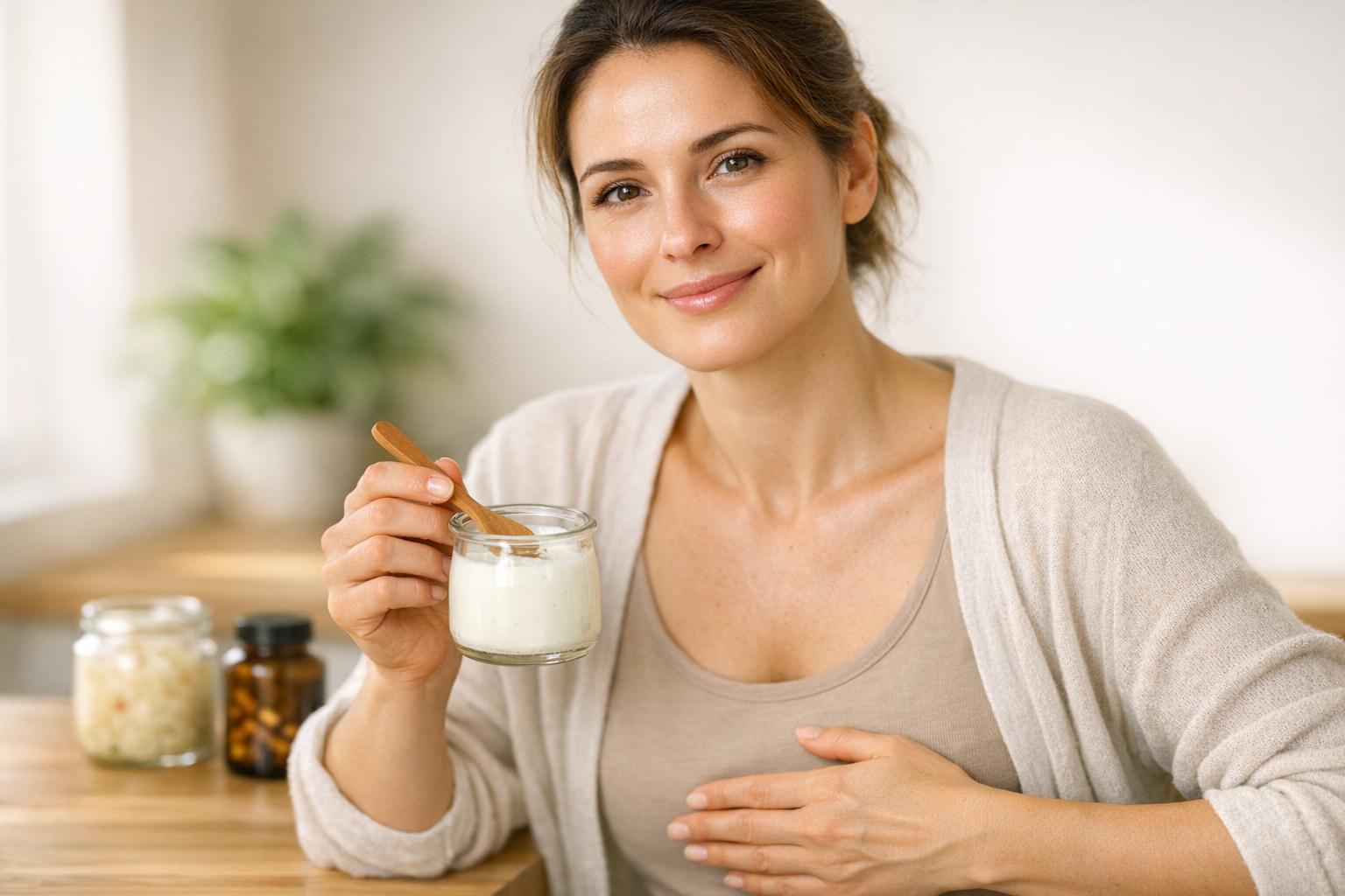 Probiotiques et santé mentale : effet sur la peau