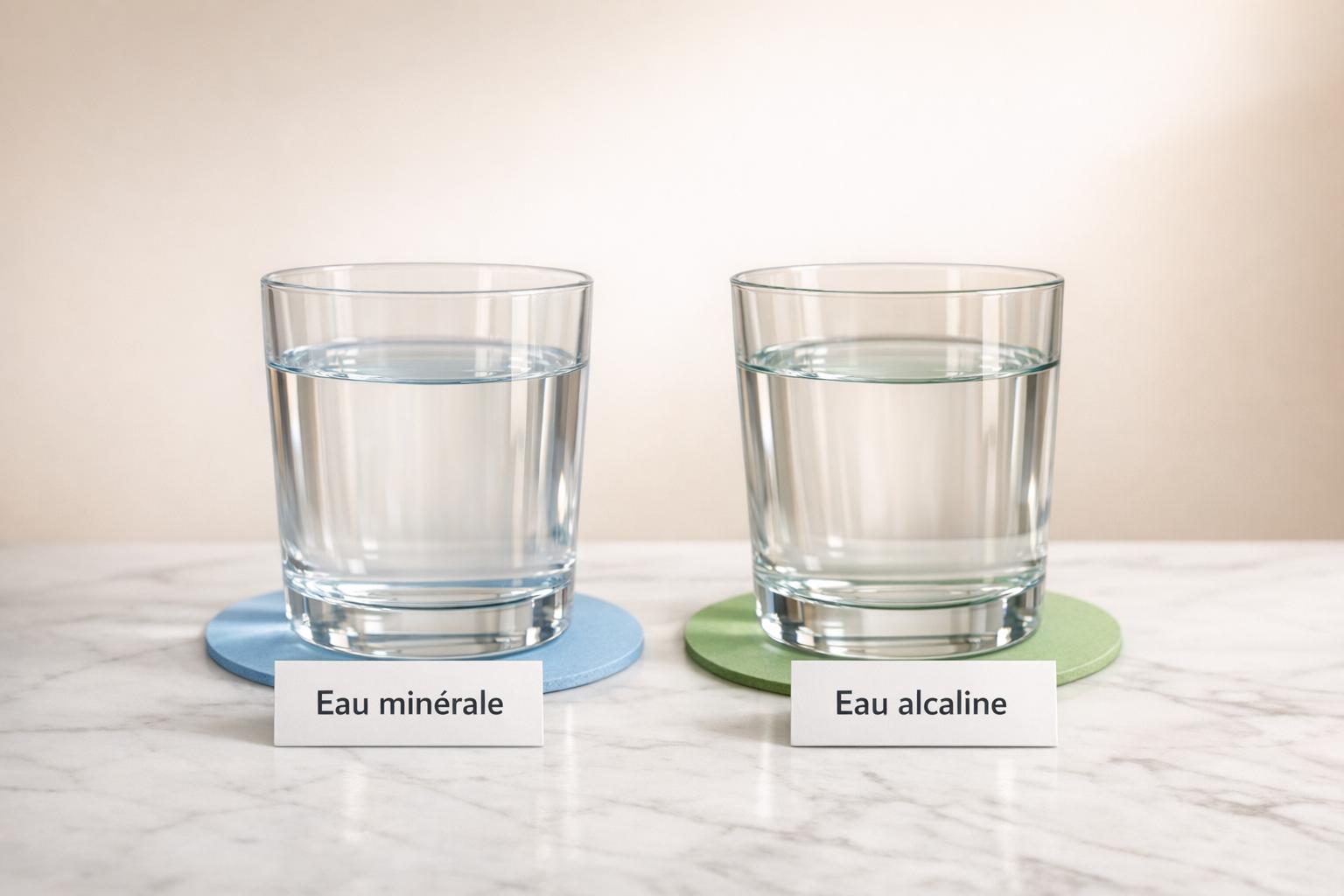 Eau Minérale vs Eau Alcaline: Quelle Différence?