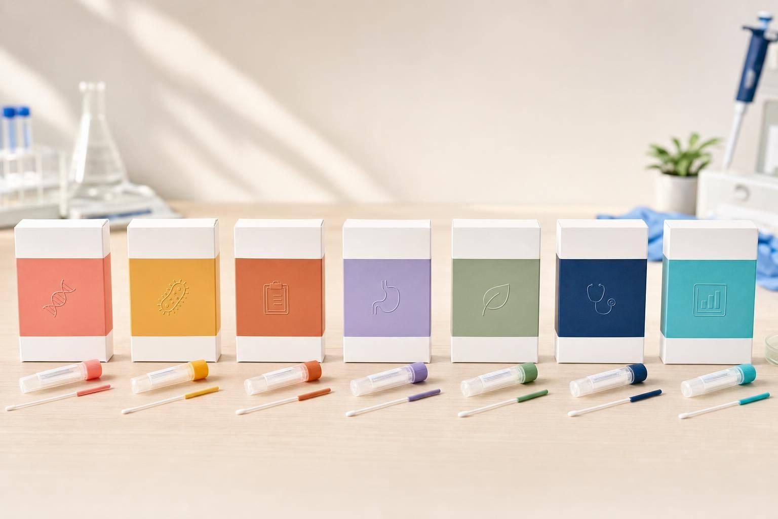 7 tests labo microbiote : comparatif simple